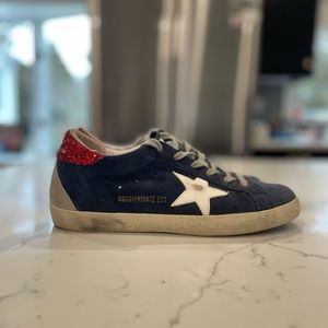 Golden Goose Sneakers Women Blue Size 39